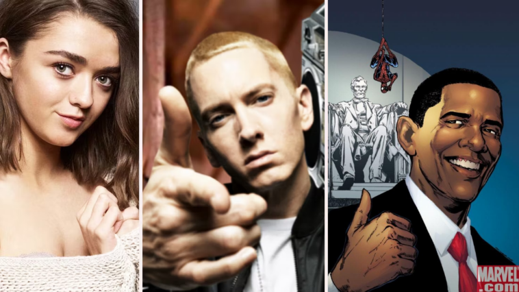 نجوم وابطال عشقوا الكوميكس - قائمة بأكثر النقوم حبا للقصص المصورة